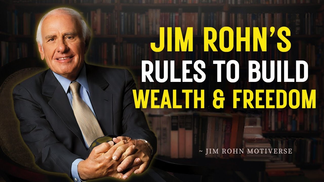 Jim Rohn Bookmarks Think Like Jim Rohn: 7 Rules to Turn Dreams Into Lasting Wealth - YouTube
