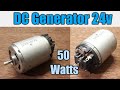 Best DC Generator Motor 24v 50 Watts Power