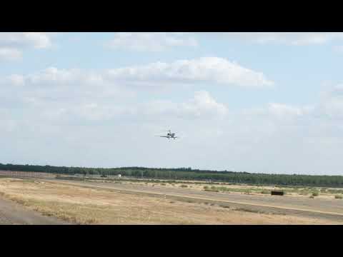 [4K] Cessna Citation X Landing