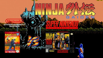Ninja Gaiden 3 #nes and #snes Comparison | Nintenjoe25