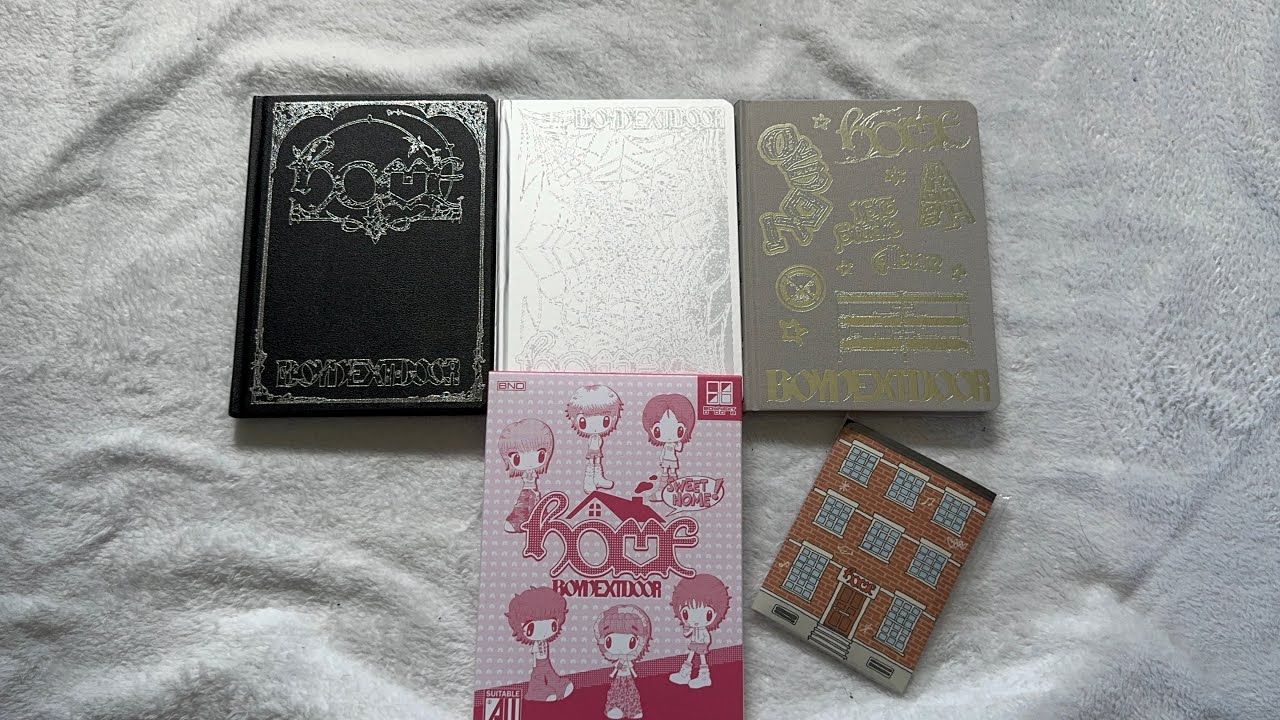 Unboxing BOYNEXTDOOR's 1st Studio Album “Home” (all versions