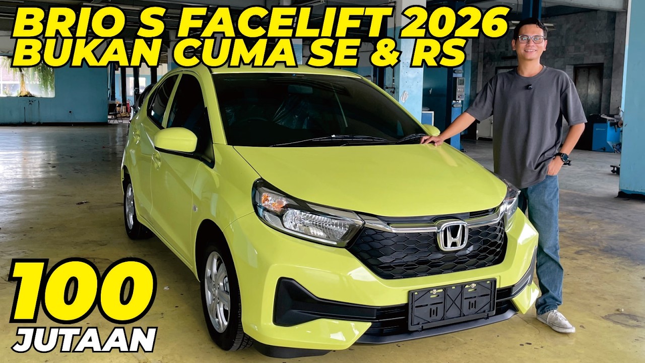 HONDA BRIO S CVT FACELIFT 2026! Bakal Jadi Brio Terlaris Tahun ini, ini Alasannya!