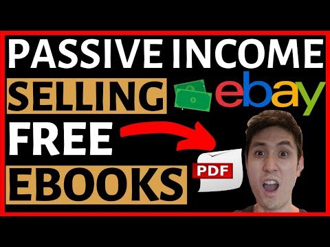 Cara Membuat PASIF Penghasilan Jual GRATIS Ebooks Ebay (In-Depth Tutorial)