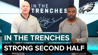 Defense Comes Alive in Second Half Against Giants | Eagles In The Trenches