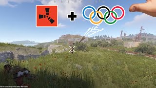 RUST OLYMPIC SPEAR THROW 😂