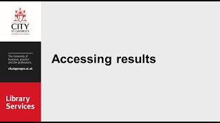 Celebrity ProQuest - How to access results Profile