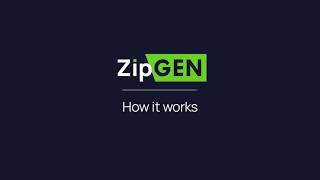 How ZipGEN Works