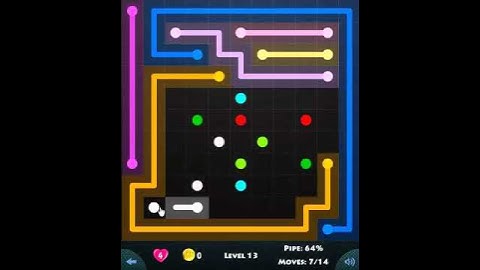 11 × 11 MANIA LEVEL 13 - FLOW GAME ON FACEBOOK Connect the dots