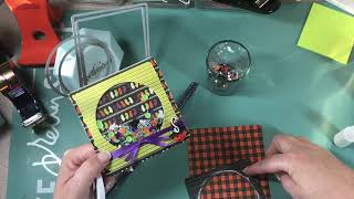 TUTORIAL ~ Sizzix Mini Shaker Card || Halloween || Turtle Creations 4U