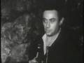 Lenny Bruce on Stage Just Before He Died