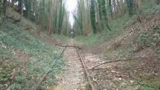 Exploring the abandoned railway in Gillingham