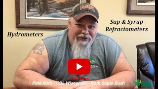 2023 Pete Roth-Syrup Hydrometer-Refractometer 2-17-23