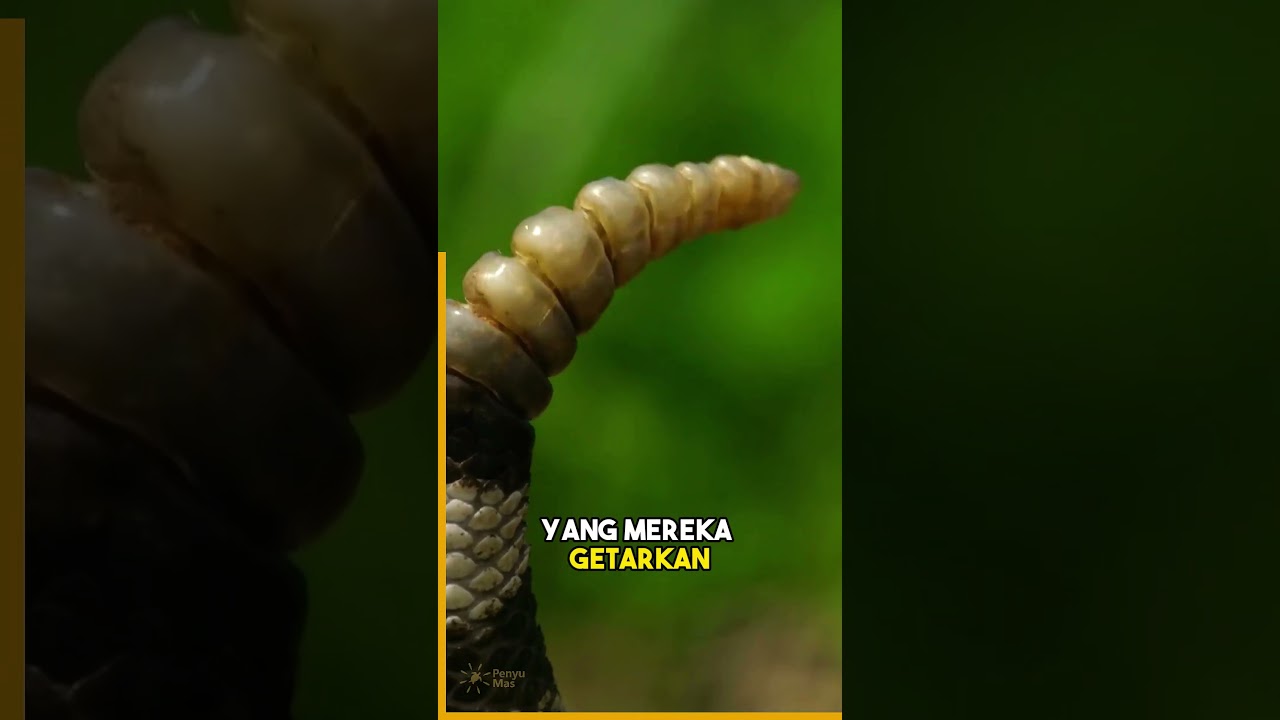 Serangan menakutkan ular Derik yang cepat
