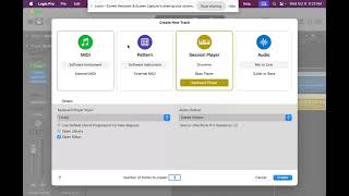 Add Chords Using Loop, Add Session Players