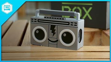 3D Printed BoomBox – Boomy The BoomBox