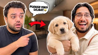 Ducky Bhai Ka Rescue Puppy Ab Mere Ghar! 🐶😍