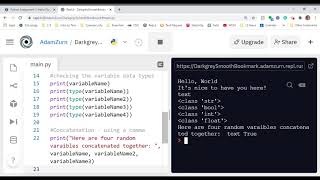Python Assignment 1: Hello (Your Name) Notes