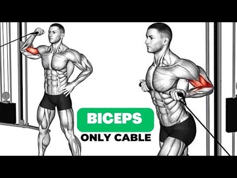 Build Bigger Biceps with Cable Machine Exercises! - YouTube