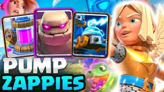 TOP LADDER with BEST GOLEM PUMP DECK - PUMP ZAPPIES IS BROKEN 🔥