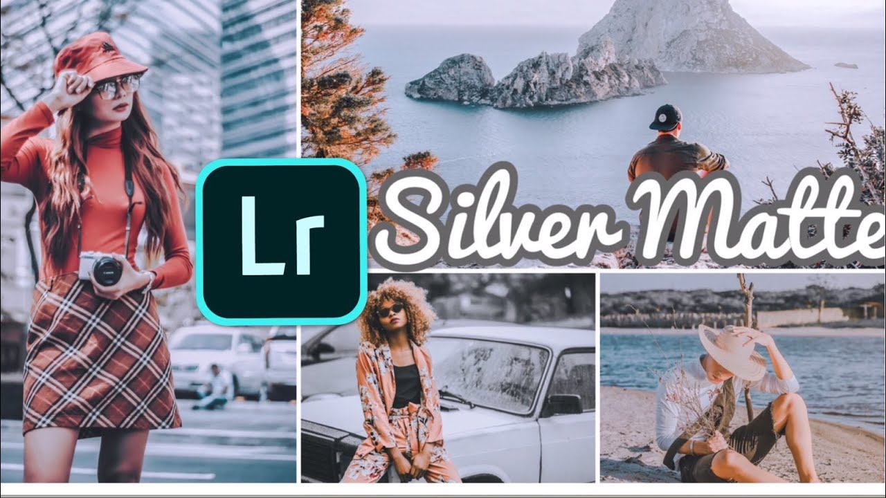 Silver Matte Filter Retouching In Lightroom Tutorial. Free Preset download. FlickArts