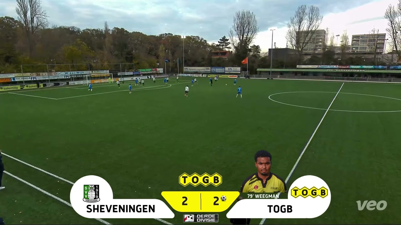 Goals Scheveningen - TOGB (4-2)