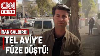 Cnn Türk Sıcak Nokta İsrailde Tel Avive İran Füzesi Düştü 1 Kişi Öldü