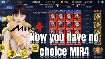 MIR4 Global you have no choice this time but to give me legend.