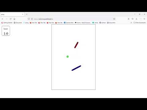 Multiplayer Pong Game