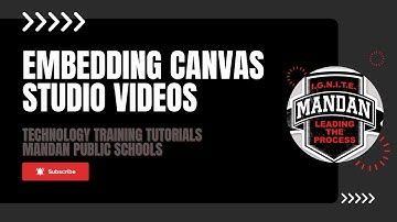 Embedding Canvas Studio Videos for iPad Ease of Use