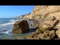 Ocean Wave Sounds of San Diego 🌊🏄‍♂️ Relaxing Rocky Shore Beach Ambiance ⛰️ Calming Nature Sounds