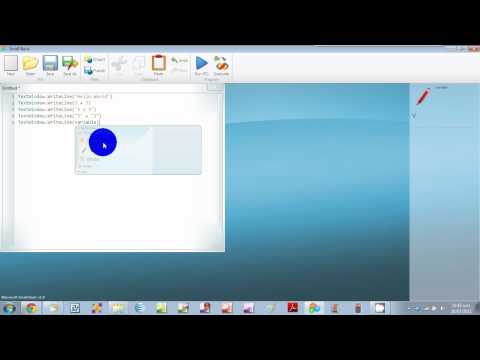 Small Basic Tutorial 9 - Beginner Level - Quotations and Variables