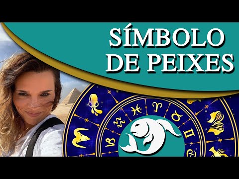 SÍMBOLO DE PEIXES - SÍMBOLO DO SIGNO DE PEIXES - SÍMBOLO PEIXES