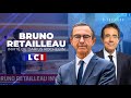 Économie, immigration, sécurité : l’entretien de Bruno Retailleau avec Darius Rochebin sur LCI.