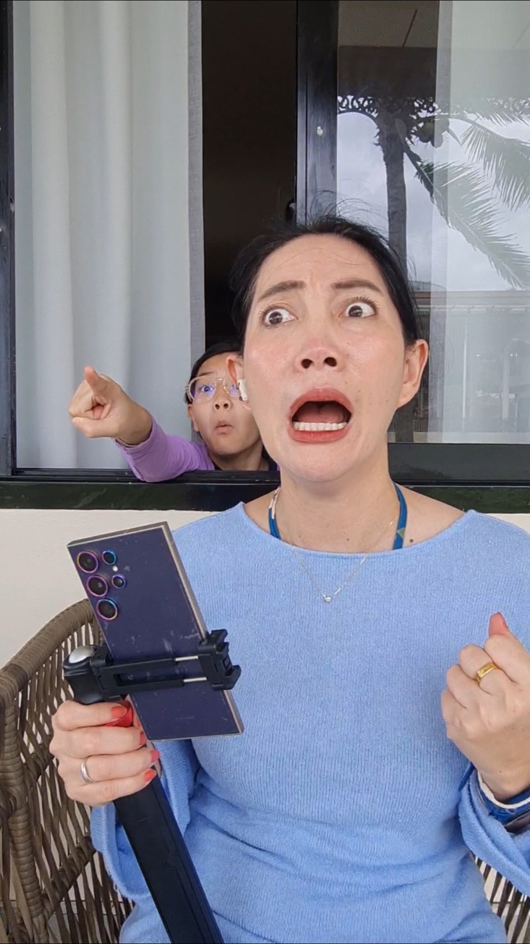 So Sus‼️ My Sister is an Imposter?? | JJaiPan #shorts #amongus