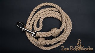 Rope dog leash