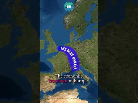 Video: „Blue Banana“– Europos ekonomikos pagrindas