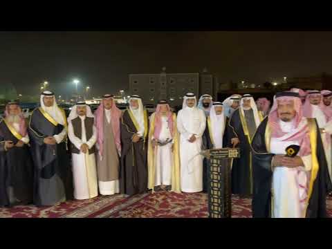 إقبال ترحيبي بالضيوف من قبيلة الوهابه في زواج الشاعر عبدالرحمن سعيد الوهابي