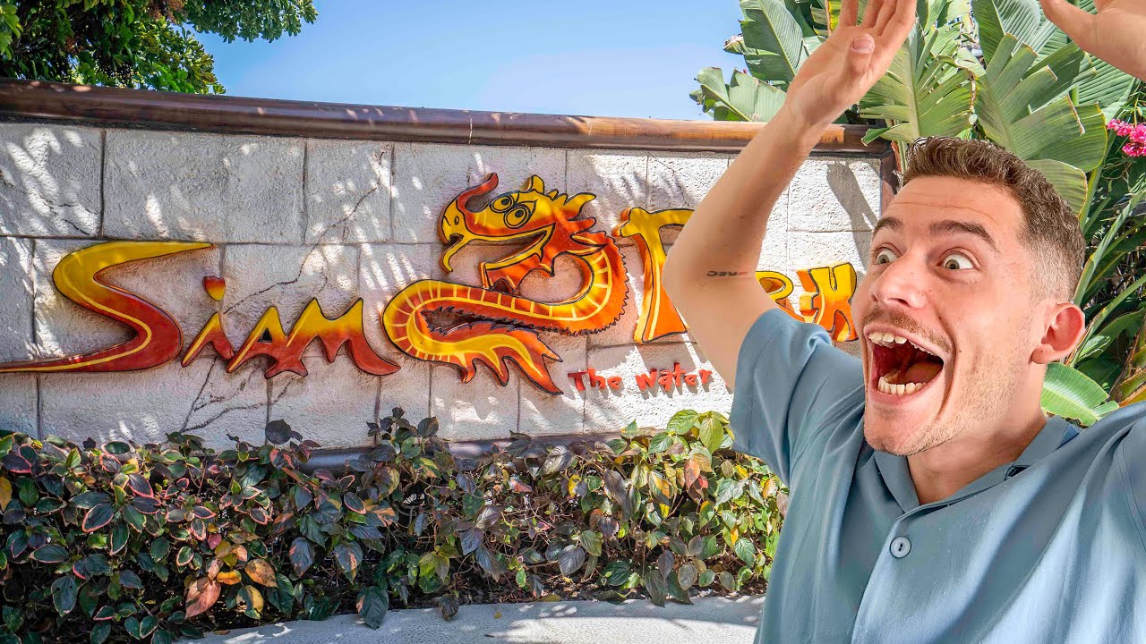 Fui ao MELHOR parque aquático do MUNDO! (Siam Park) | RUIVO
