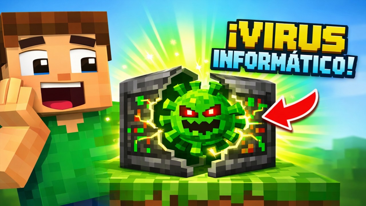 ¿Qué es un VIRUS Informático? | Animación de Minecraft - YouTube