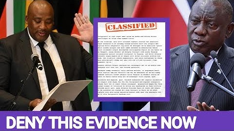 Gayton McKenzie DESTR0YED Ramaphosa’s Career in 5 Minutes — What He Said Had the Whole Room GASPING