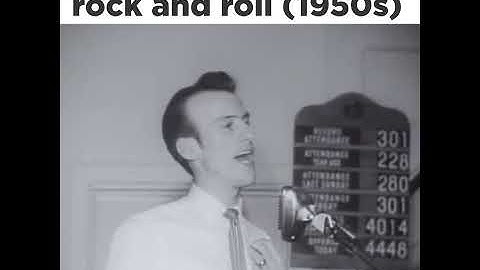 Anti Rock n Roll Propoganda (1950s)