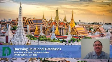 Querying Relational Databases (Accelerated Computational Linguistics 2020.W08.04)