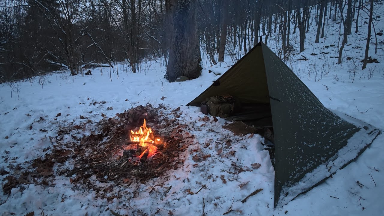 Bushcraft v zime | Prístrešok, oheň a ticho