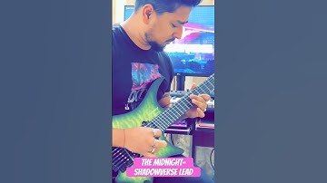 Thumbnail of The Midnight - ‘Shadowverse’ 2025 Guitar/Synth Solo Cover. #80s  #synthwave #strandbergguitars