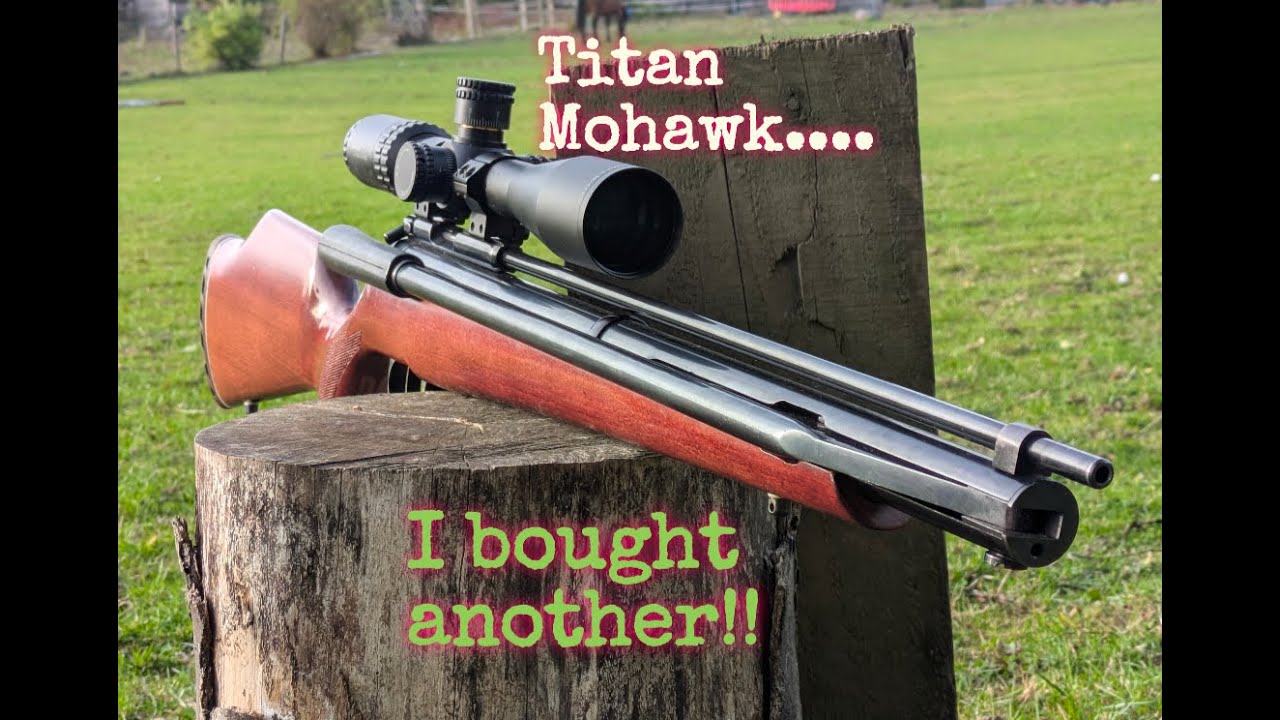 Пневматическая винтовка Titan Mohawk 2. Буквально! Я купил ещё одну.