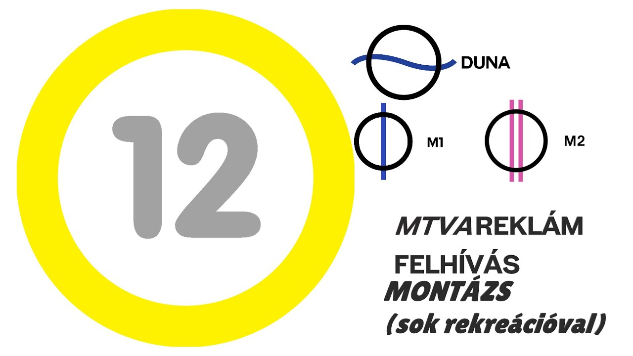 MTVA 12-es reklám felhívások - sok rekreációval | TV Identek