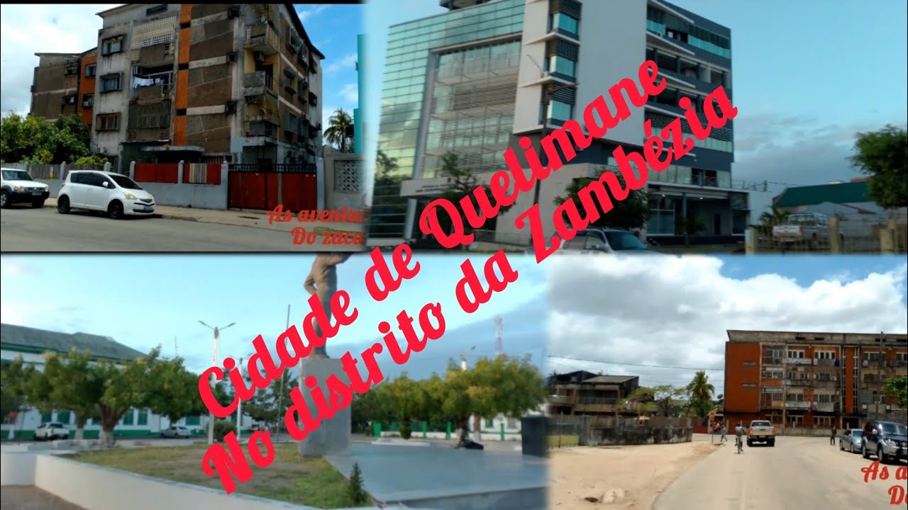Cidade de Quelimane em Moçambique 🇲🇿