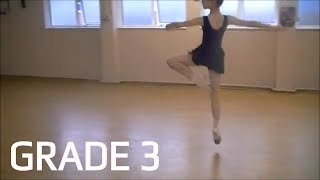 3 класс - Dance A | (RAD Ballet) - возраст танцовщицы 9