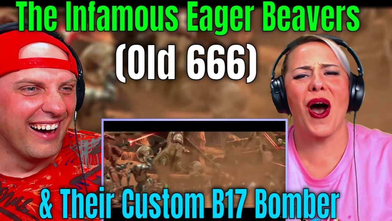 Reaction To The Infamous Eager Beavers & Their Custom B17 Bomber (Old 666) THE WOLF HUNTERZ REACTION