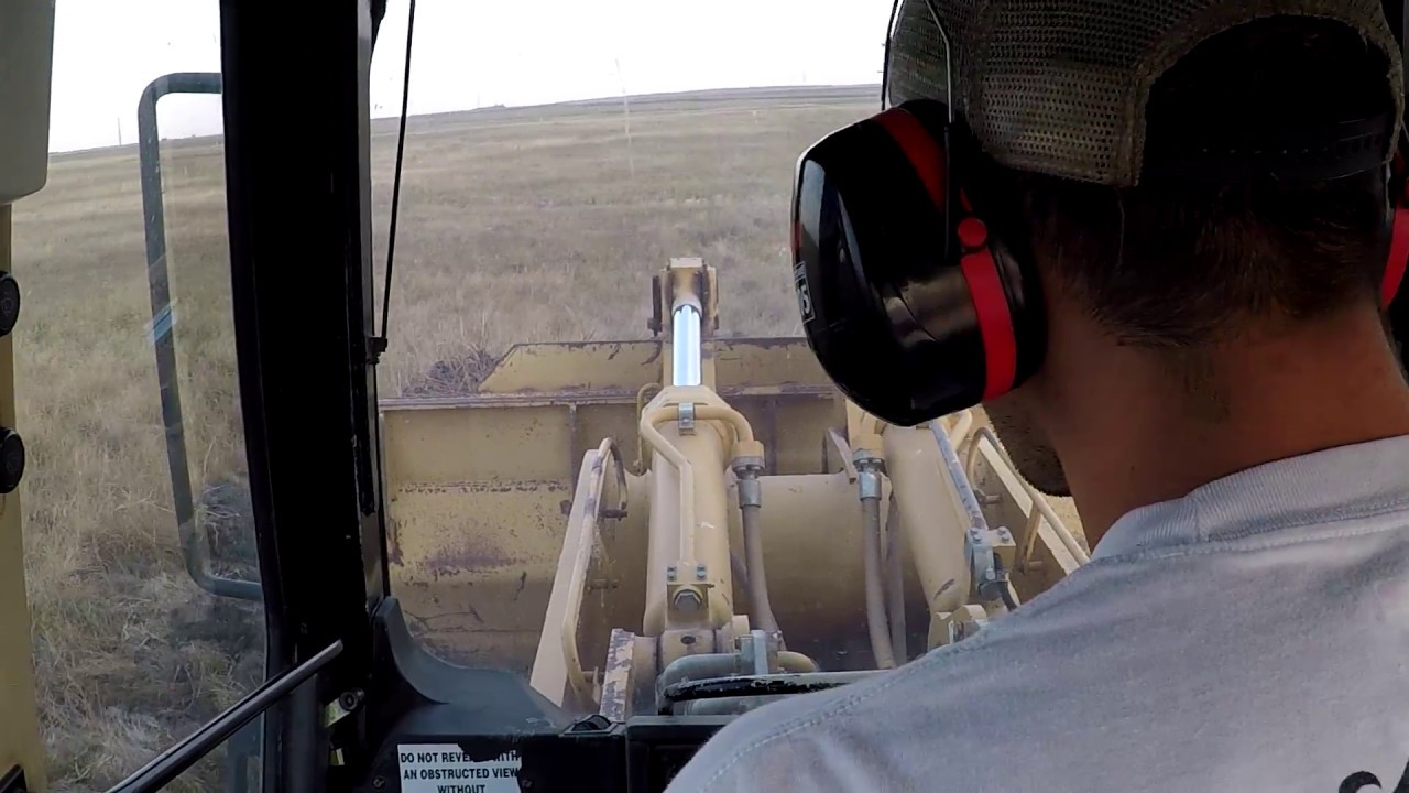 What Its Like To Operate CAT 973c - YouTube